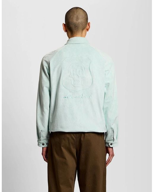 Lyle & Scott Green Coach Jacket for men