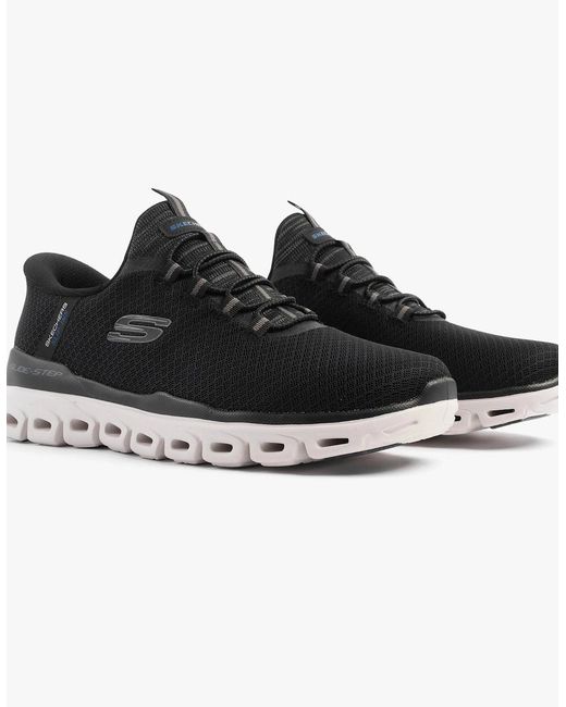 Skechers Blue 233010/Blk Glide-Step for men