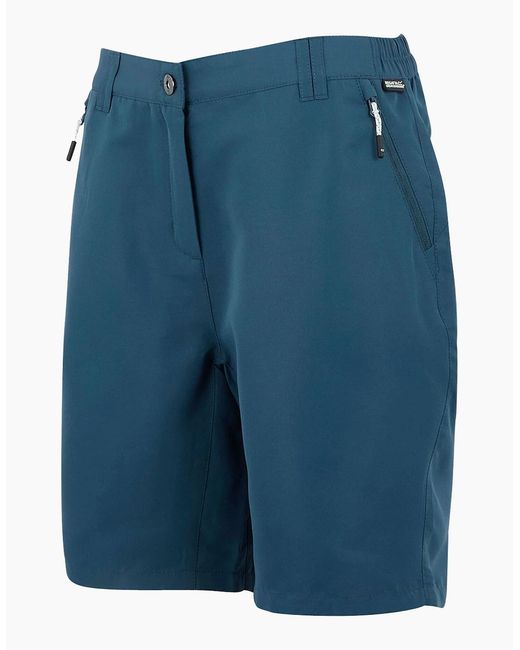 Regatta Blue Ladies Chaska Iii Walking Shorts