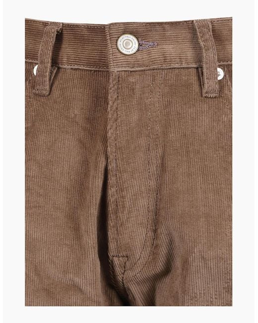 Paul Smith Brown Slim Taperd Fit Jeans for men