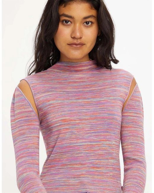 Levi's Red Levi's Jupiter Cable Knit Jumper