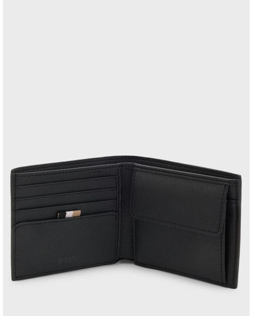 Boss Black Boss Zair_4Cc_Coin N. Wallet 001 for men