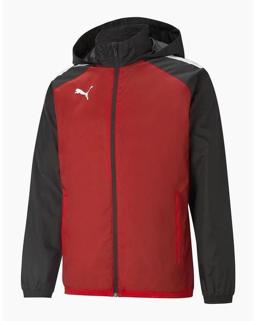 PUMA Red Teamliga All Weather Jacket Anorak for men