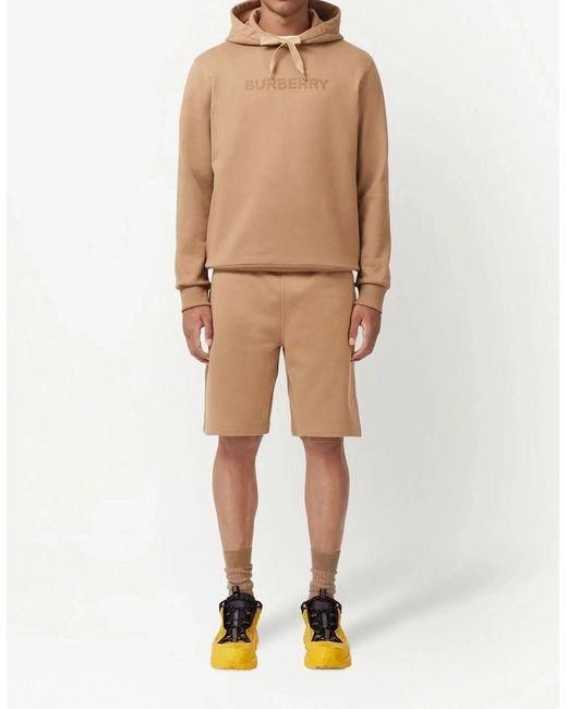 Burberry Natural Sweat Track Shorts for men