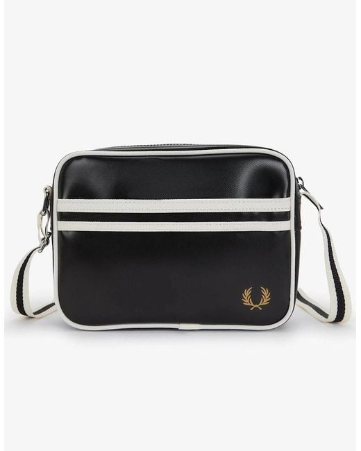 Fred Perry Black Classic Mini Shoulder Bag