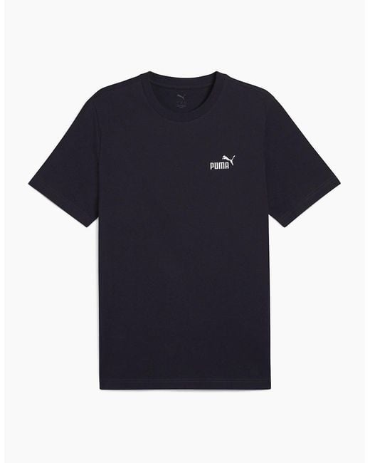 PUMA Blue No. 1 Logo T Shirt for men