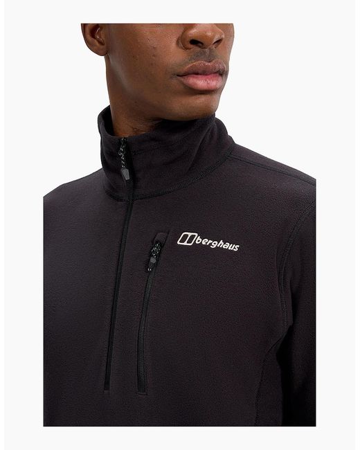 Berghaus Black Prism Half Zip Polartec Fleece for men