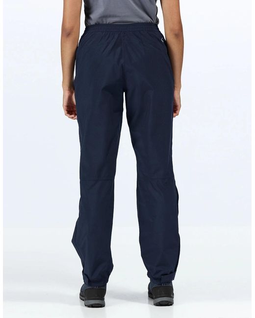 Regatta Blue Ladies Highton Walking Over Trousers