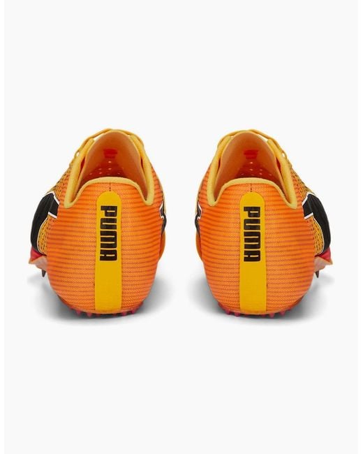 PUMA Yellow Evospeed Tokyo Nitro Running Spikes for men