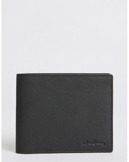 Oliver Sweeney Gray Milled Leather Wallet for men