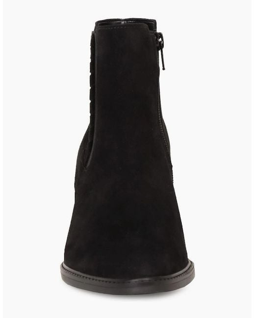 Gabor Black Region Ankle Boots