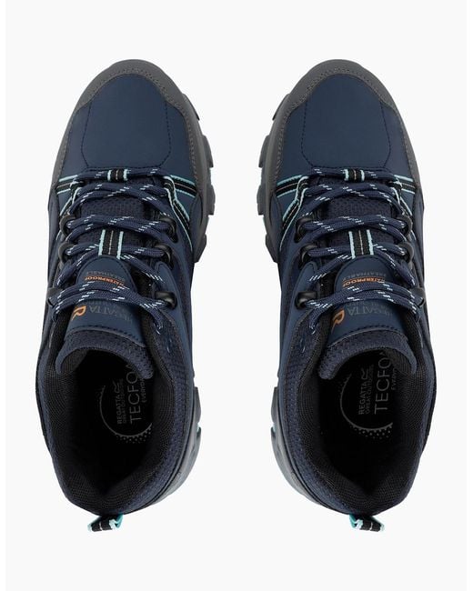 Regatta Blue Ladies Holcombe Iii Low Walking Shoes