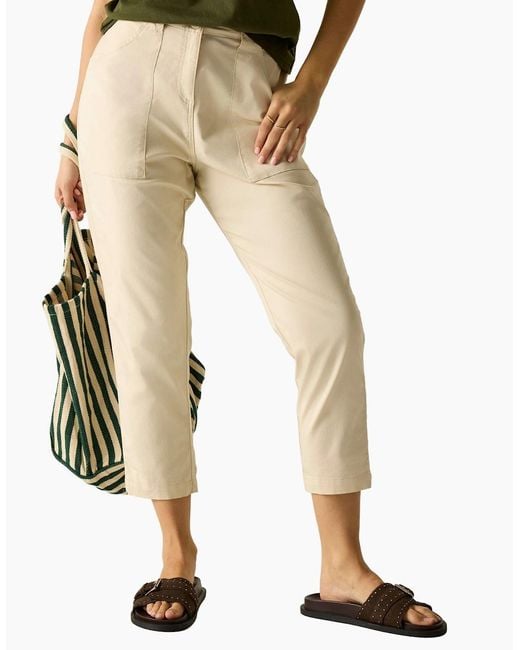 Regatta Natural Ladies Shorebella Capri Trousers