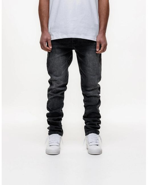 Magrit Black Dawn Slim Jeans for men