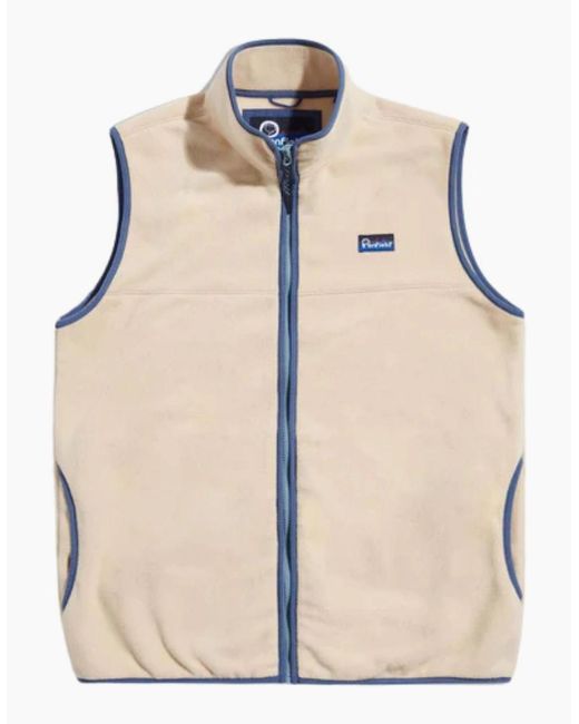 Penfield Natural Graylock Rice Fleece Vest for men
