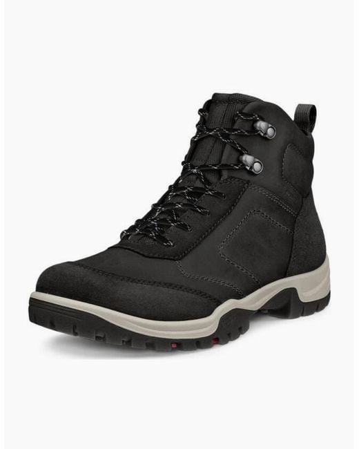 Ecco Black Xpedition Iii Waterproof Walking Boots