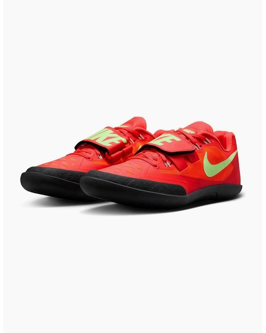 Nike Red Zoom Sd 4 Track Running Spikes for men