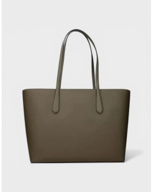Michael Kors Natural Zip Shopper Tote Bag