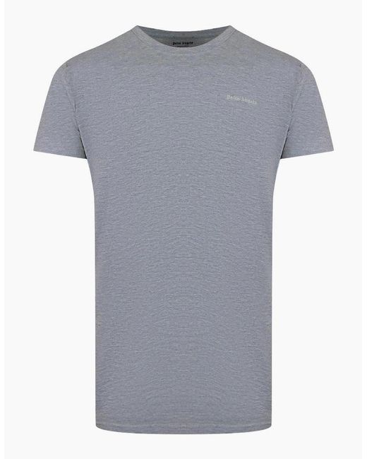 Palm Angels Black Tri-Pack Tonal Classic Logo, And T-Shirts