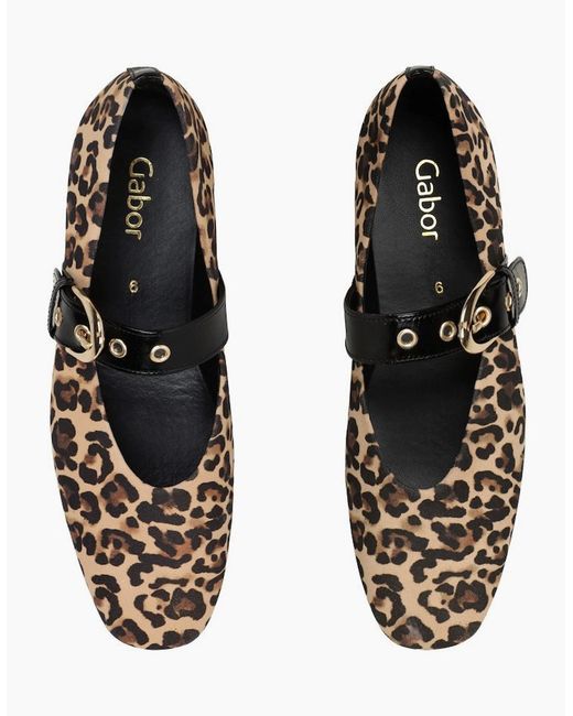 Gabor Black Jiffy Shoes