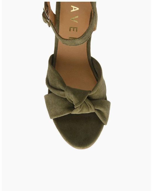 Ravel Metallic Balne Heeled Sandals