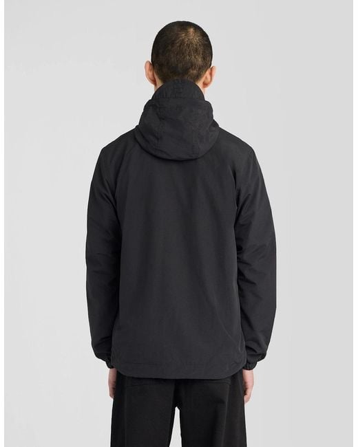 Lyle & Scott Gray Contrast Zip Water Resistant Jacket for men