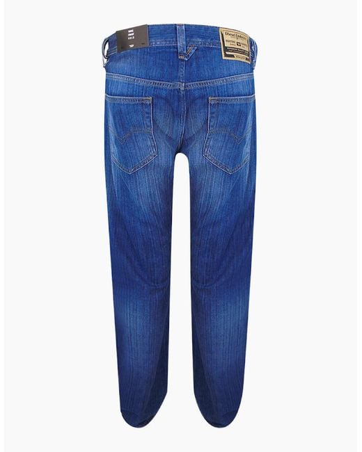 DIESEL Blue Markee Jeans for men