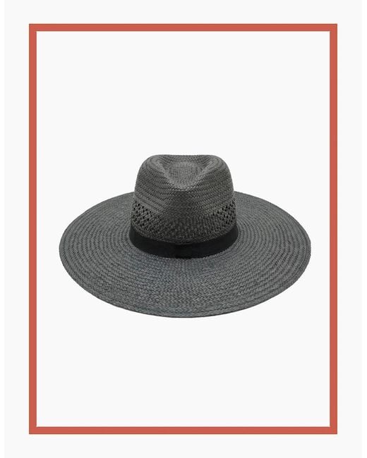 Nooki Design Black Beth Oversized Fedora Hat