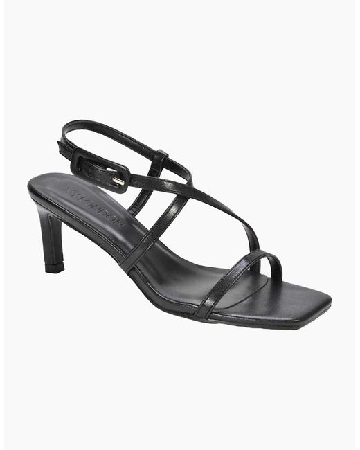 XY London Metallic Ladies Gabriella Adjustable Strap Sandals