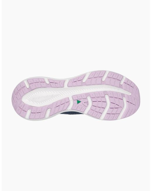 Skechers Blue Edgeride Impression Textile Trainers
