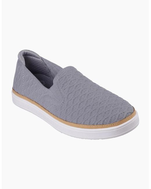 Skechers Blue Coast Drive Textured Slip-On Loafers