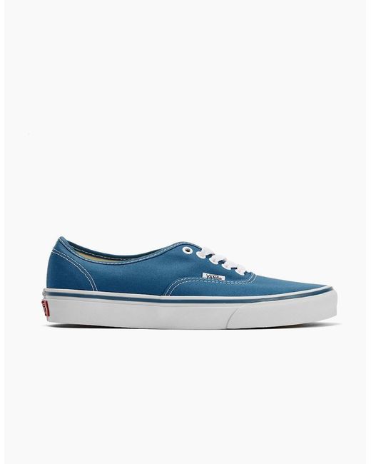 Vans Blue Authentic Canvas Trainers