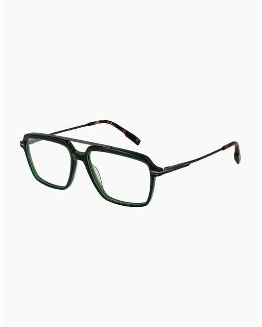 Hackett Green Optical Frame Hek1306 568 55 for men
