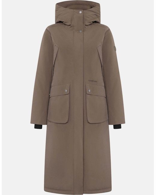 Didriksons Brown Melody Long Parka 2