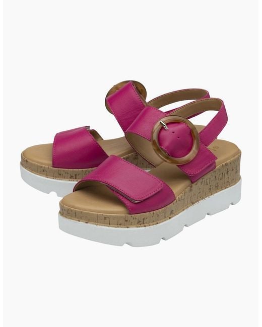 Lotus Pink Cammie Sandals