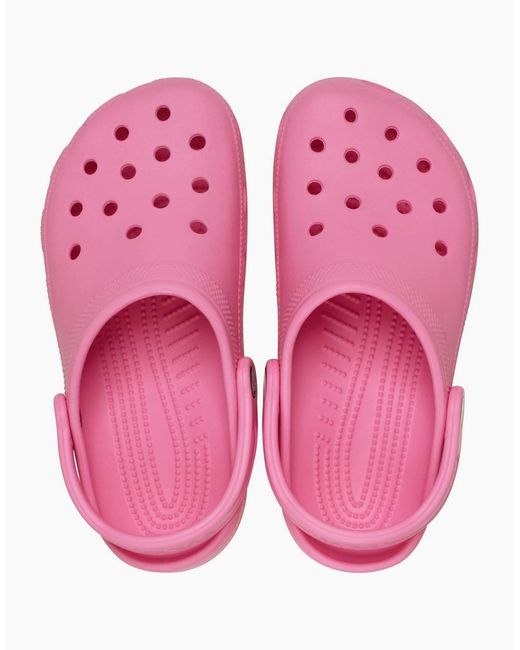 CROCSTM Pink Classic Clog Thermoplastic Powder Clogs