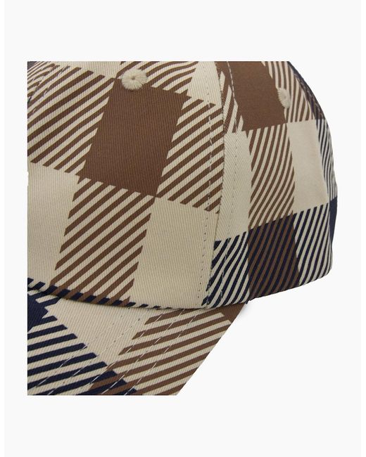 Aquascutum Natural Macro Iconic Baseball Cap 30 for men