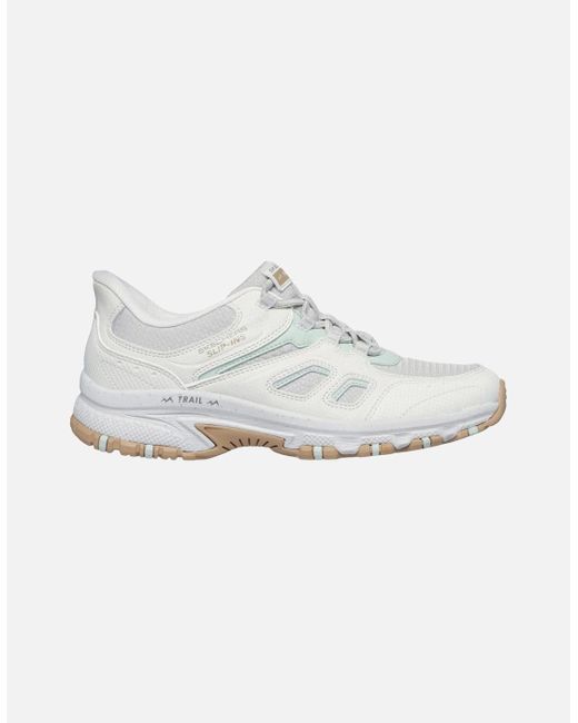 Skechers White Slip-Ins Hillcrest Kamalino Hiker