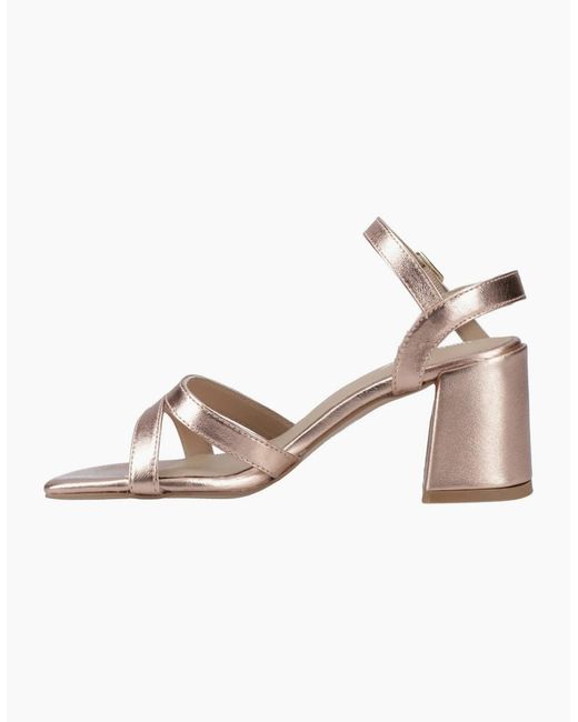 Hush Puppies Natural Nalani Heeled Sandals