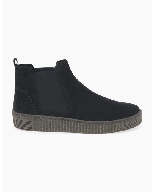 Gabor Black Lourdes Chelsea Boots