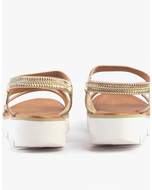 Heavenly Feet White Fresco Sandals