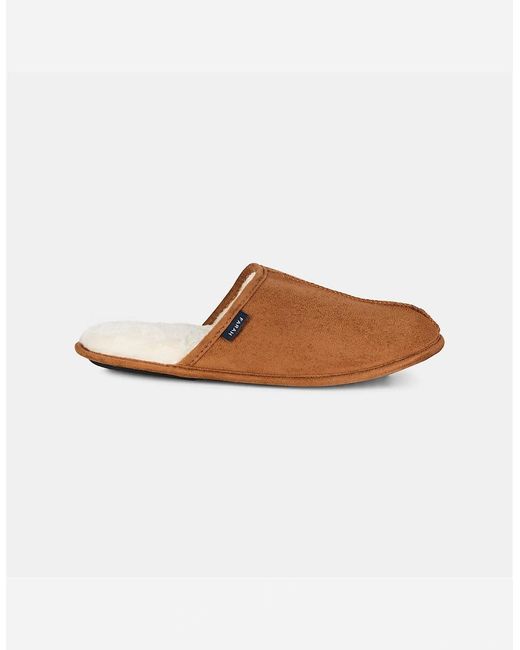 Farah Brown Ahlers Tan Slipper for men