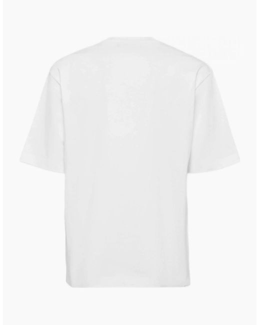 DSquared² White Sponge Patch' T-Shirt for men