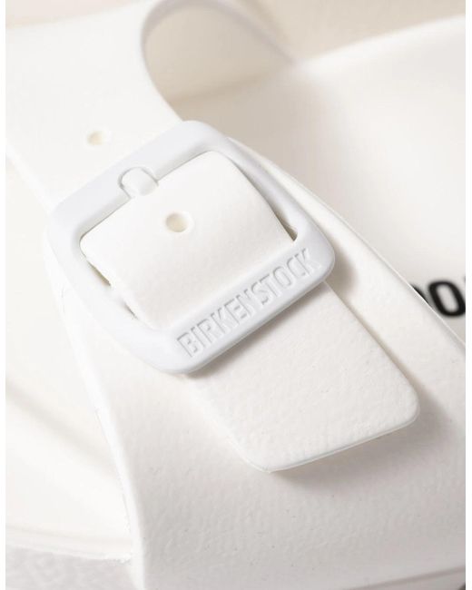 Birkenstock Madrid White Essentials Eva Sandals