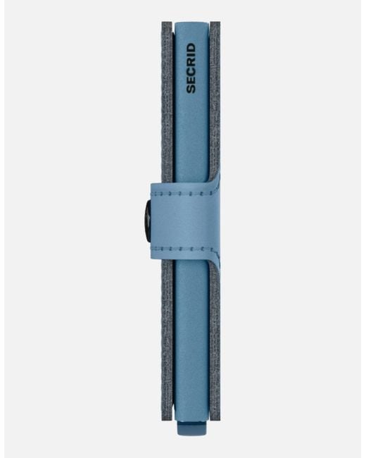 Secrid Blue Mini Wallets Ice for men