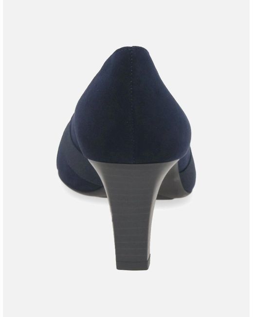 Peter Kaiser Blue Malana Court Shoes