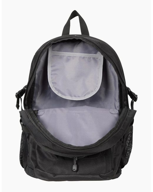 Mountain Warehouse Black Peregrine Logo Backpack for men