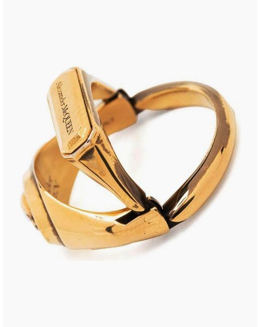 McQueen Metallic Ring