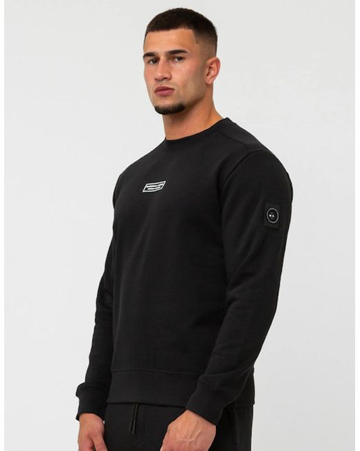 Marshall Artist Black Siren Box Crewneck Sweatshirt for men