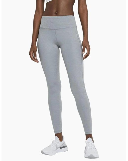 Nike Gray Dri-Fast Leggings